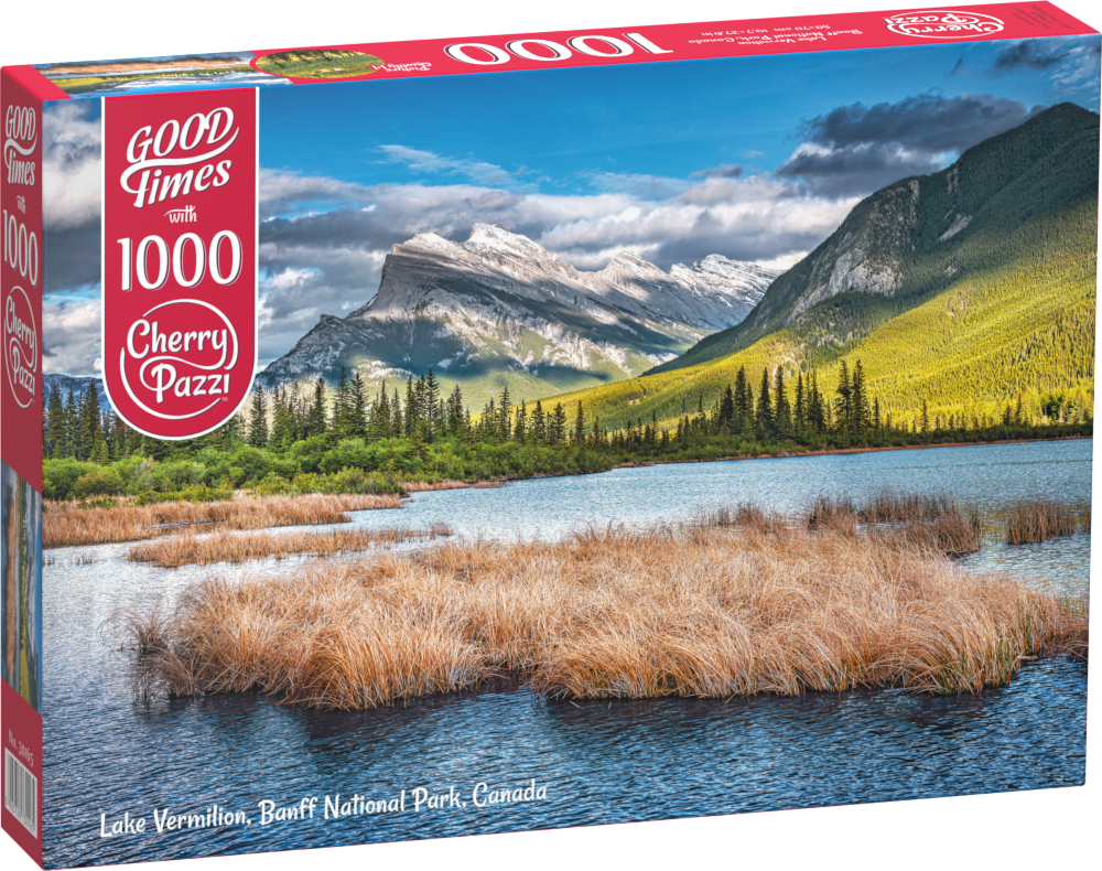 Lake Vermilion Banff National Park CherryPazzi 1000 Pieces Jig