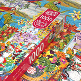 Parrots On The Verandah | CherryPazzi | 1000 Pieces | Jigsaw Puzzle