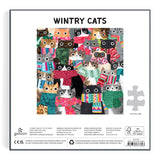 Wintry Cats - Angela Rozelaar | Galison | 500 Pieces | Jigsaw Puzzle