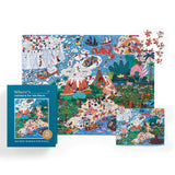 Where's ______? - Curious and Far Out Places | Galison | 500 Pieces | Jigsaw Puzzle Book