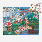 Where's ______? - Curious and Far Out Places | Galison | 500 Pieces | Jigsaw Puzzle Book