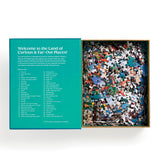 Where's ______? - Curious and Far Out Places | Galison | 500 Pieces | Jigsaw Puzzle Book