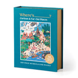 Where's ______? - Curious and Far Out Places | Galison | 500 Pieces | Jigsaw Puzzle Book
