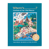 Where's ______? - Curious and Far Out Places | Galison | 500 Pieces | Jigsaw Puzzle Book