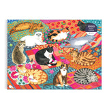 Lounging Cats - Alison Kolesar | Galison | 1000 Pieces | Jigsaw Puzzle