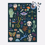 Occult and Curious - Camille Chew | Glow in the Dark | Galison | 1000 Pieces | Jigsaw Puzzle
