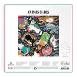 Catmas Chaos - Maria Kee | Galison | 500 Pieces | Jigsaw Puzzle