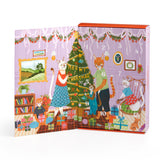Meowy Christmas - 12 Days of Puzzles | Joanna Letz | Galison | 500 Pieces (12 x 42) | Jigsaw Puzzle