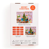 Meowy Christmas - 12 Days of Puzzles | Joanna Letz | Galison | 500 Pieces (12 x 42) | Jigsaw Puzzle