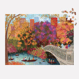Autumn On Bow Bridge - Joy Laforme | Galison | 1000 Pieces | Jigsaw Puzzle