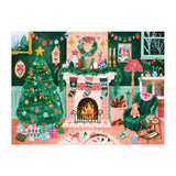 Cozy By The Fireplace - Carla Ellis | Galison | 1000 Pieces | Jigsaw Puzzle