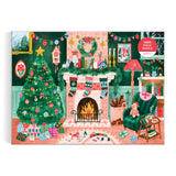 Cozy By The Fireplace - Carla Ellis | Galison | 1000 Pieces | Jigsaw Puzzle