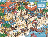 Cat Beach | Fusion | Botop | 1000 Pieces | Jigsaw Puzzle