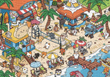 Cat Beach | Fusion | Botop | 1000 Pieces | Jigsaw Puzzle