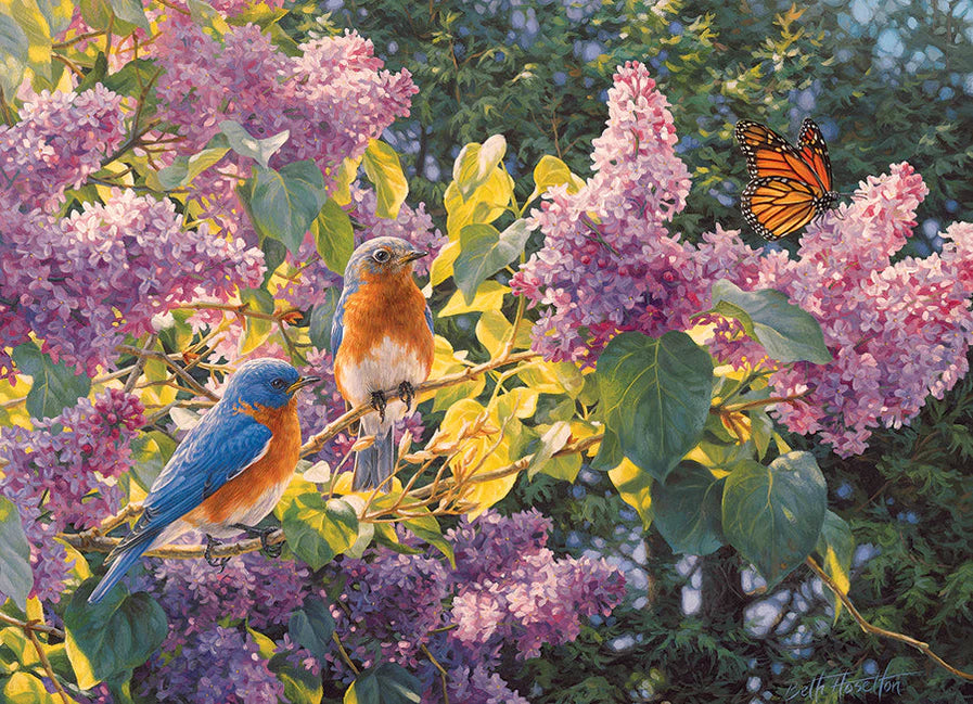 Spring Interlude - Beth Hoselton | Cobble Hill | 500 Pieces | Jigsaw P ...