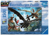 Dragons | How To Train Your Dragon | Ravensburger | 150 XXL Pieces | Jigsaw Puzzle