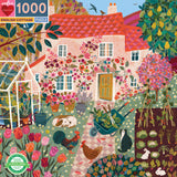 English Cottage - Victoria Ball | Eeboo | 1000 Pieces | Jigsaw Puzzle
