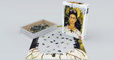 Self Portrait with Thorn Necklace and Hummingbird - Frida Kahlo | Fine Art Collection | Eurographics | 1000 Pieces | Jigsaw Puzzle