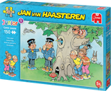 Hide & Seek - Junior No.1 | Jan van Haasteren | Jumbo | 150 Pieces | Jigsaw Puzzle