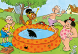Pool Pranks - Junior No.7 | Jan van Haasteren | Jumbo | 150 Pieces | Jigsaw Puzzle