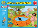 Pool Pranks - Junior No.7 | Jan van Haasteren | Jumbo | 150 Pieces | Jigsaw Puzzle