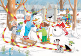 Snowman - Junior No.10 | Jan van Haasteren | Jumbo | 150 Pieces | Jigsaw Puzzle