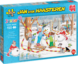 Snowman - Junior No.10 | Jan van Haasteren | Jumbo | 150 Pieces | Jigsaw Puzzle