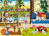 Pets Of Palm Springs | Ravensburger | 500 Pieces | Jigsaw Puzzle