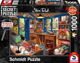 Father's Workshop - Steve Read | Secret Puzzle | Schmidt | 1000 Pieces | Jigsaw Puzzle