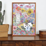 Sweet Panda | Blackcard | Botop | 300 Pieces | Jigsaw Puzzle