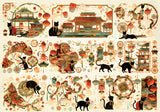 Tang Dynasty | Fusion | Botop | 1000 Pieces | Jigsaw Puzzle