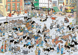 The Cattle Market - Jan van Haasteren | Jumbo | 1000 Pieces | Jigsaw Puzzle