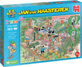 The School Garden - Junior No.18 | Jan van Haasteren | Jumbo | 360 Pieces | Jigsaw Puzzle