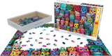 Traditional Mexican Skulls | Colours Of The World | Eurographics | 1000 Pieces | Jigsaw Puzzle