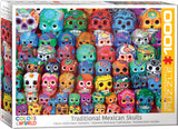 Traditional Mexican Skulls | Colours Of The World | Eurographics | 1000 Pieces | Jigsaw Puzzle