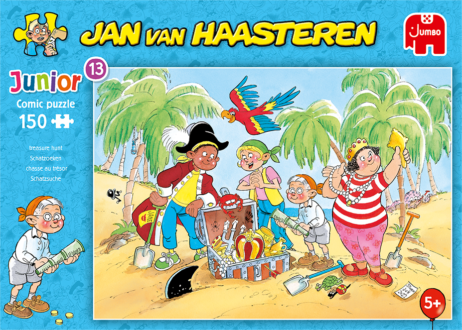 Treasure Hunt - Junior No.13 | Jan van Haasteren | Jumbo | 150 Pieces