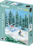 Winter | Blackcard | Botop | 1000 Pieces | Jigsaw Puzzle