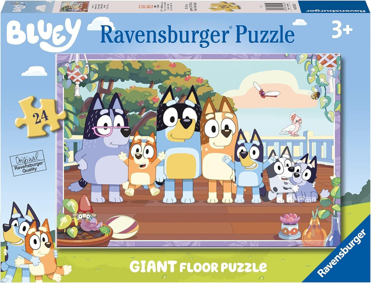 Bluey | Ravensburger | 24 Super Sized Pieces | Giant Floor Jigsaw Puzz ...