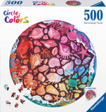 Sea Shells - Circle Of Colours | Ravensburger | 500 Pieces | Circular Jigsaw Puzzle