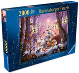 Christmas In The Woods | Ravensburger | 2000 Pieces | Jigsaw Puzzle