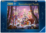 Christmas In The Woods | Ravensburger | 2000 Pieces | Jigsaw Puzzle