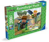 Minecraft | Ravensburger | 200 XXL Pieces | Jigsaw Puzzle