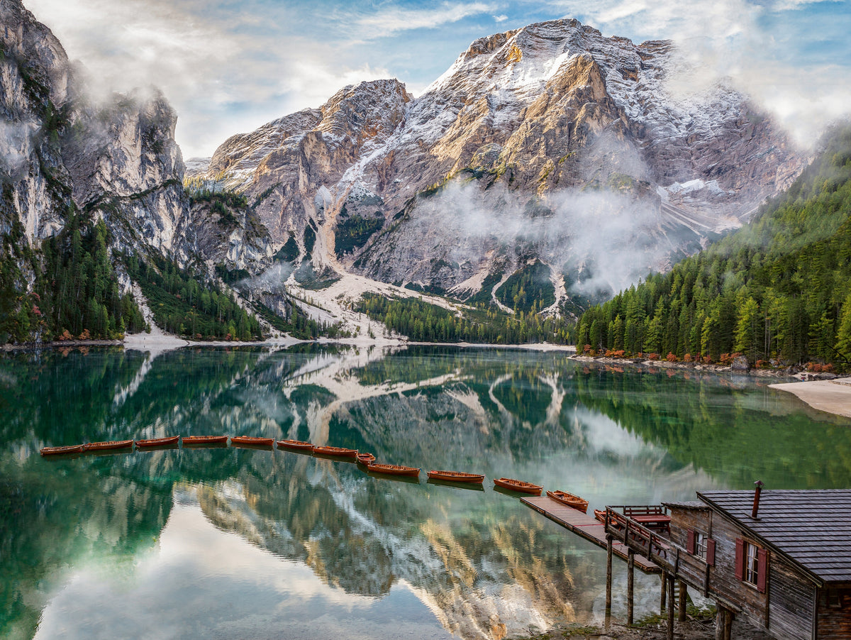 Lake Braies Ravensburger 1500 Pieces Jigsaw Puzzle Puzzles