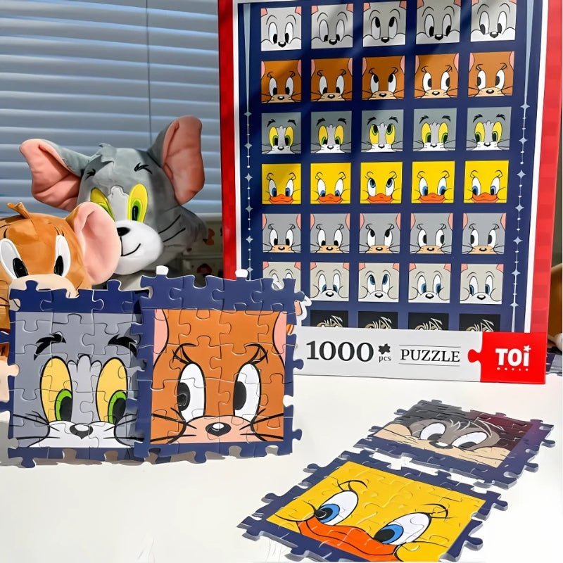 Stare Off | Tom and Jerry | TOI | 1000 Pieces | Jigsaw Puzzle – Puzzles
