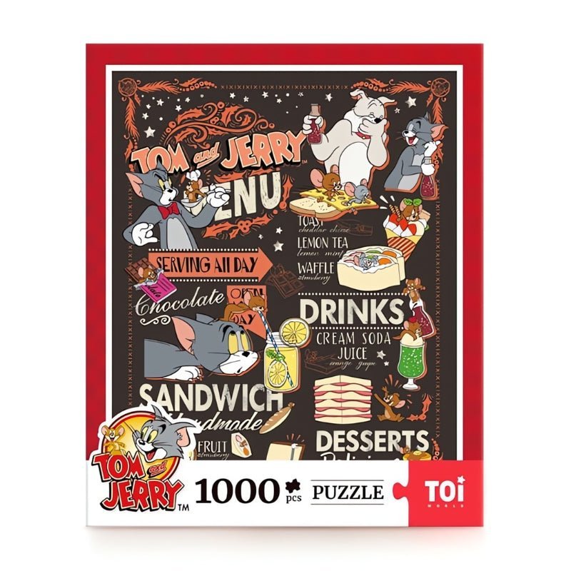 Tea Time | Tom and Jerry | TOI | 1000 Pieces | Jigsaw Puzzle – Puzzles