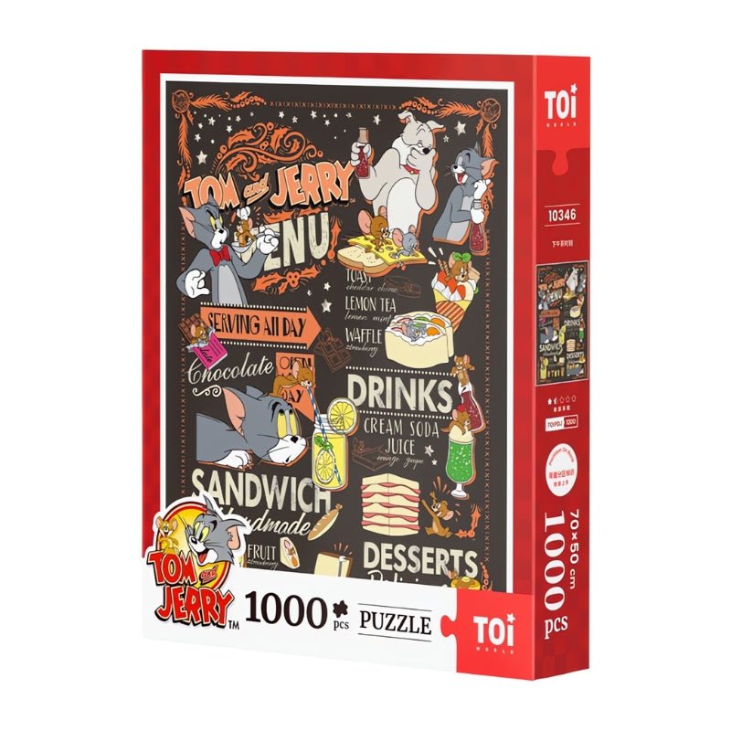 Tea Time | Tom and Jerry | TOI | 1000 Pieces | Jigsaw Puzzle – Puzzles