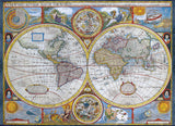 Antique World Map - Maps & Flags | Eurographics | 1000 Pieces | Jigsaw Puzzle