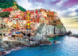 Manarola, Cinque Terre - Italy | HDR Photography | Eurographics | 1000 Pieces | Jigsaw Puzzle