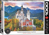 Neuschwanstein Castle - Bavaria | HDR Photography | Eurographics | 1000 Pieces | Jigsaw Puzzle