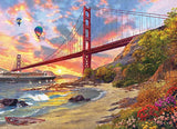 Sunset at Baker Beach - Dominic Davison | Artist Series | Eurographics | 1000 Pieces | Jigsaw Puzzle